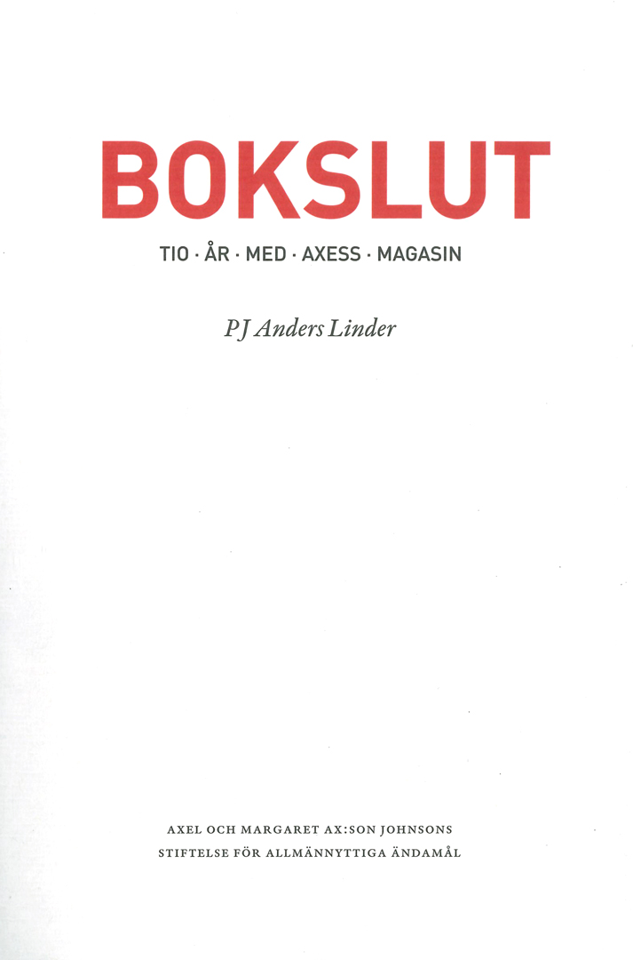 Bokslut